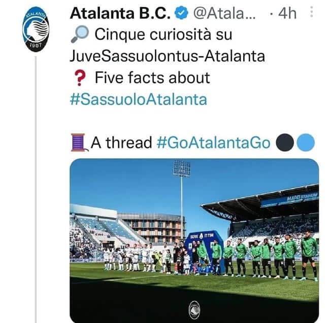 Atalanta, il tweet sulla Juve scatena una bufera social. Tifosi bianconeri furiosi