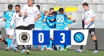 Spezia-Napoli, 0-3 il video dei gol e gli highlights