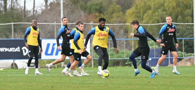 Spalletti e la 'curiosa' richiesta ai giornalisti durante la rifinitura