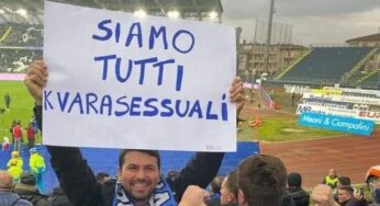 È tempo di coming-out: “Siamo tutti Kvarasessuali”. Orgasmo Napoli per Khvicha