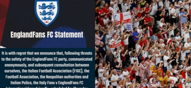 italia inghilterra salta amichevole tifosi