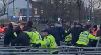 Follia ultras Lipsia: picchiati gli steward del Manchester City. Tensione a Napoli