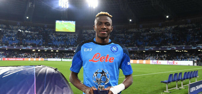 osimhen man of the match napoli eintracht francoforte