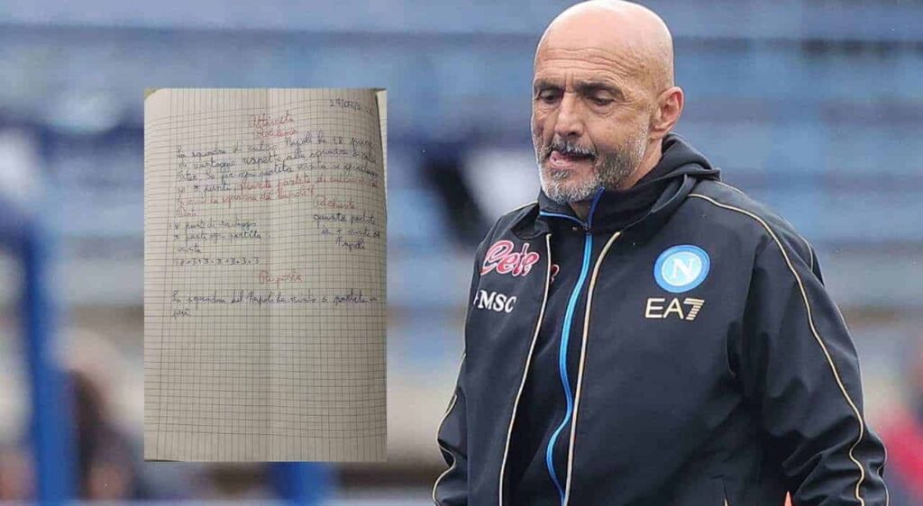 Il Napoli di Spalletti diventa un problema di matematica a scuola