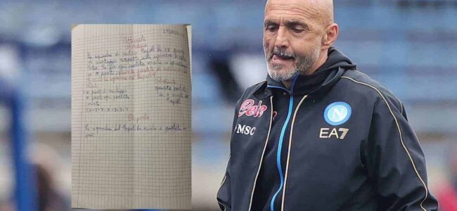 Il Napoli di Spalletti diventa un problema di matematica a scuola