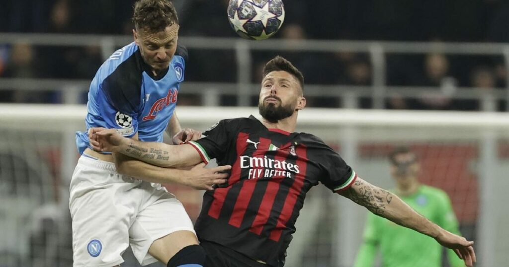 giroud napoli milan