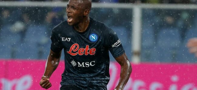 osimhen record gol napoli