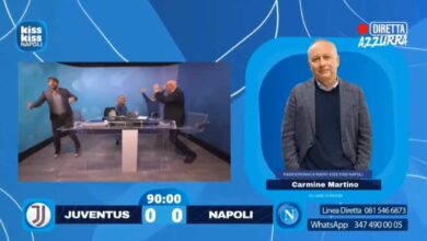 Juve-Napoli, Alvino impazzisce al gol di Raspadori