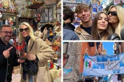 Ilary Blasi, pasqua a Napoli con Bastian e i figli: La battuta su Spalletti diventa virale