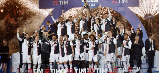 juve atalanta positicipata 2019 festa scudetto