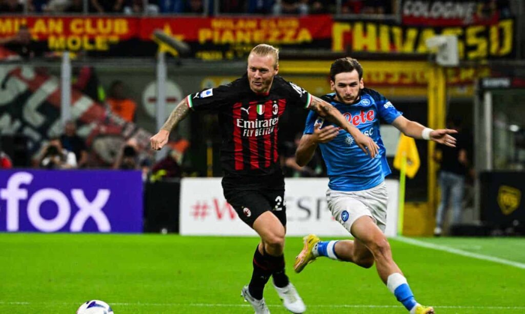 Milan, Kjaer: "Napoli, li abbiamo battuti due volte, Osimhen non cambia nulla, noi siamo il Milan"