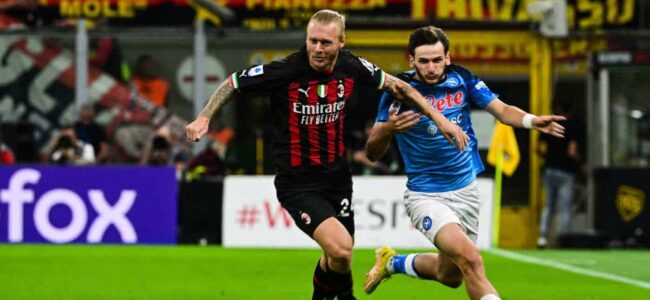 Milan, Kjaer: "Napoli, li abbiamo battuti due volte, Osimhen non cambia nulla, noi siamo il Milan"