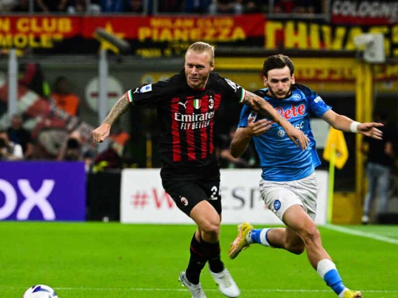 Milan, Kjaer: "Napoli, li abbiamo battuti due volte, Osimhen non cambia nulla, noi siamo il Milan"