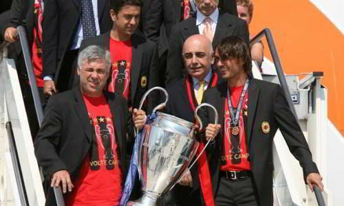 Champions, Ancelotti e il sogno di Maldini: "Ci vediamo in finale?"