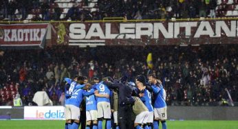 Napoli-Salernitana: si decide oggi, tanti problemi e poche soluzioni