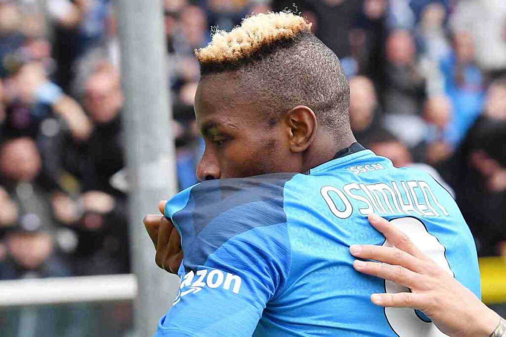 osimhen canale 5 intervista