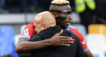 Osimhen carico a molla, Spalletti: “Titolare col Milan in Champions League”