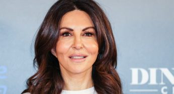 La romanista Sabrina Ferilli consola i tifosi del Napoli