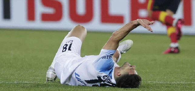 infortunio simeone milan napoli