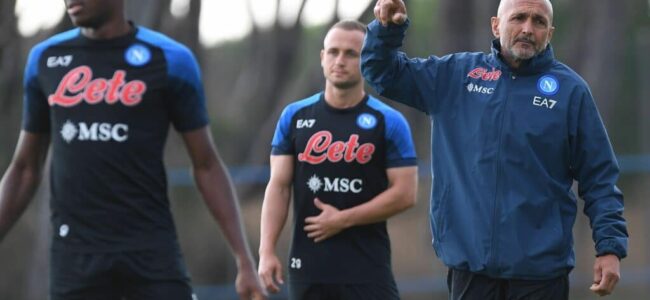 SSC Napoli Training Session
