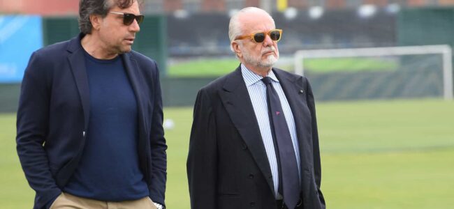 Premio Scudetto Napoli: De Laurentiis promessa a Di Lorenzo