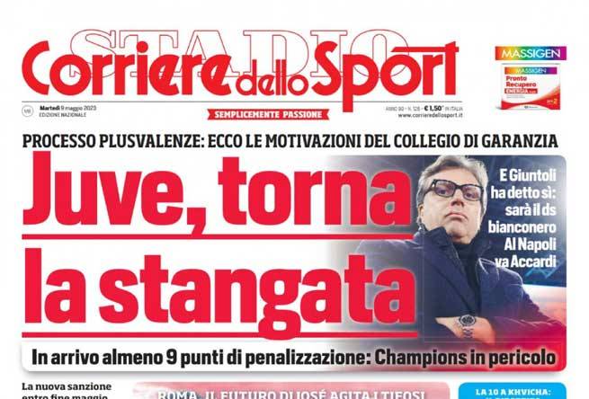 Corriere-Juventus-stangata-Champions-rischio