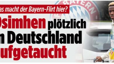 Dalla Germania: "Osimhen è a Berlino, contatti col Bayern?"