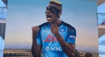 Castel Volturno: il murale di Osimhen è favoloso, ecco dove si trova