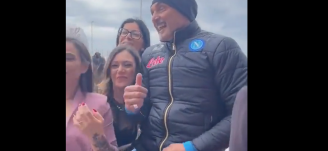 Addio al nubilato a Castel Volturno, Spalletti protagonista - VIDEO