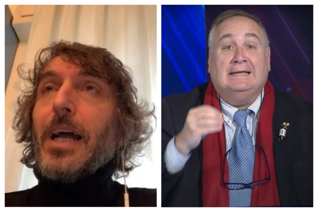 Lite Chiariello-Cruciani: "Puzzi. Le femmine sono la tua patente"