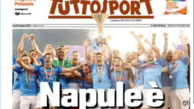 Scudetto Napoli, la prima pagina di Tuttosport è clamorosa - FOTO
