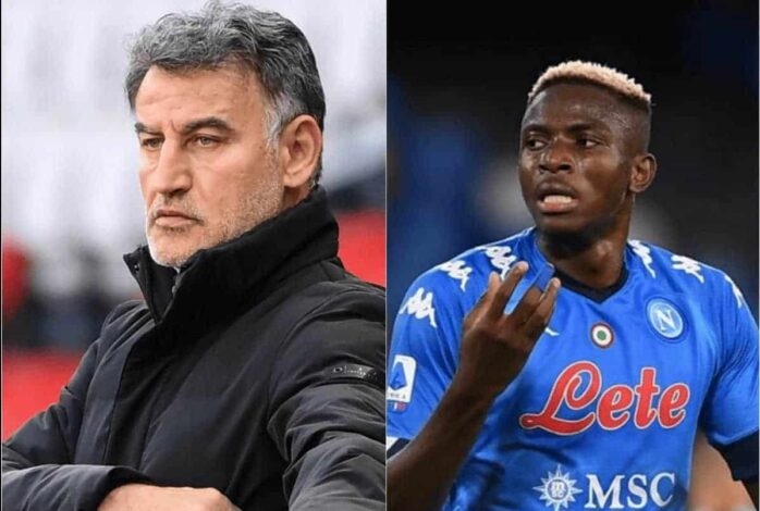Galtier prossimo allenatore del Napoli: La reazione di Osimhen