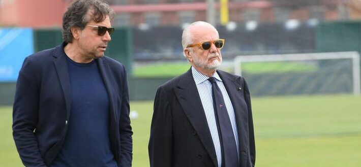 Giuntoli-Juventus, da Torino: "De Laurentiis sta giocando"