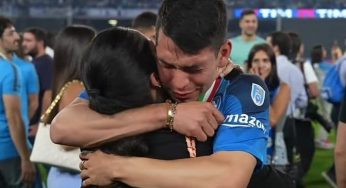 Lozano che emozione: la foto con la moglie rivela amore puro