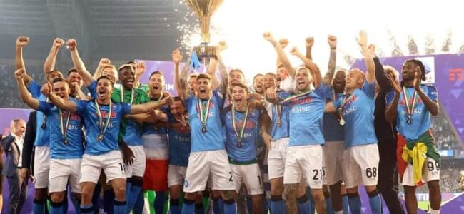 Napoli Campione d’Italia: Ecco quanto ha guadagnato con la vittoria dello Scudetto