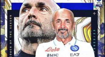 Serie A, Luciano Spalletti allenatore dell’anno per la stagione calcistica 2022/23
