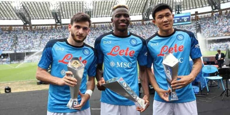 Napoli domina la scena: tre calciatori nella top 100 dei più costosi