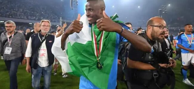 Giordano dubbioso: "Il futuro di Osimhen a Napoli non è certo"