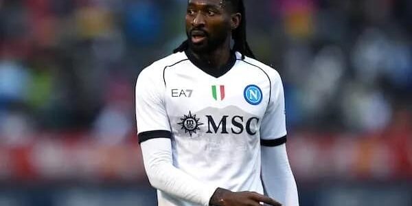 Napoli, si ferma Anguissa: risentimento muscolare