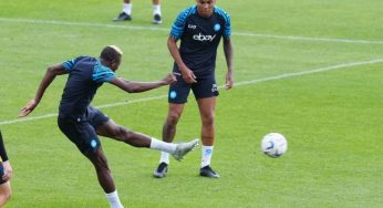 Rientro Osimhen, tifosi in delirio a Castel di Sangro