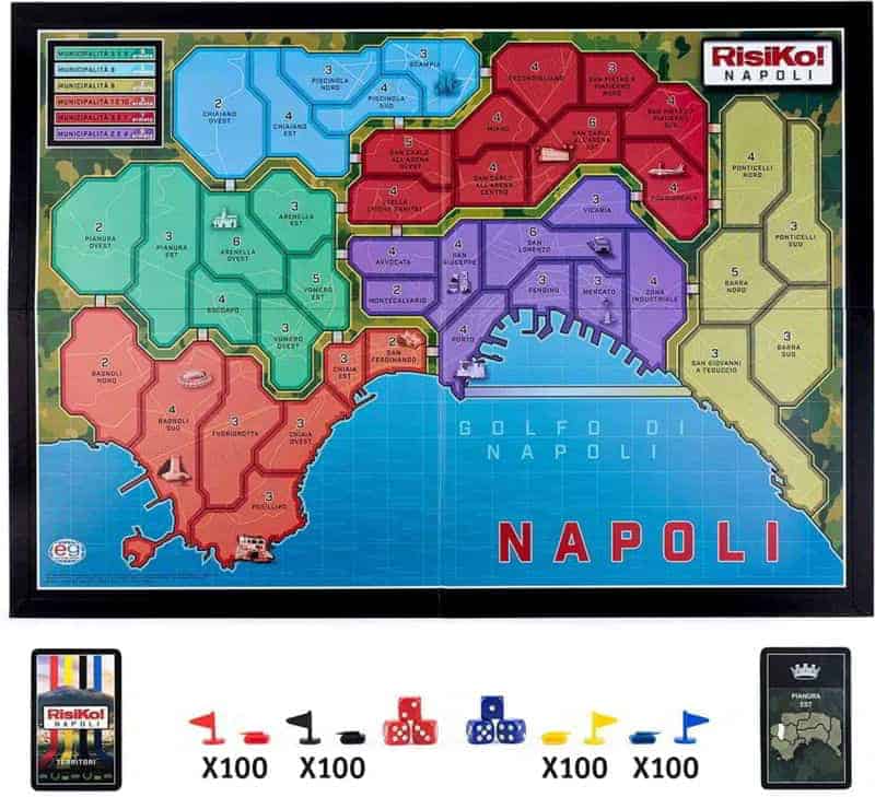 Risiko Napoli: la Battaglia tra i Quartieri della Città!" 