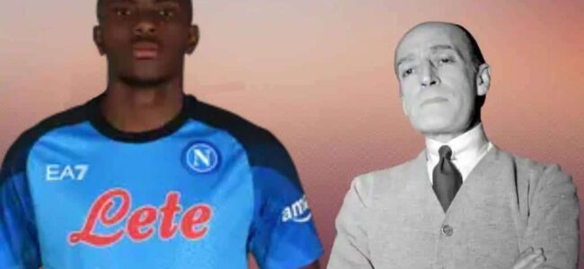 La Gazzetta accosta Totò a Osimhen con i soliti luoghi comuni