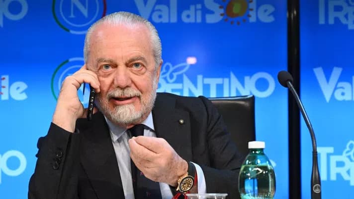 Napoli, De Laurentiis telefonata a Garcia: serve reazione col Braga