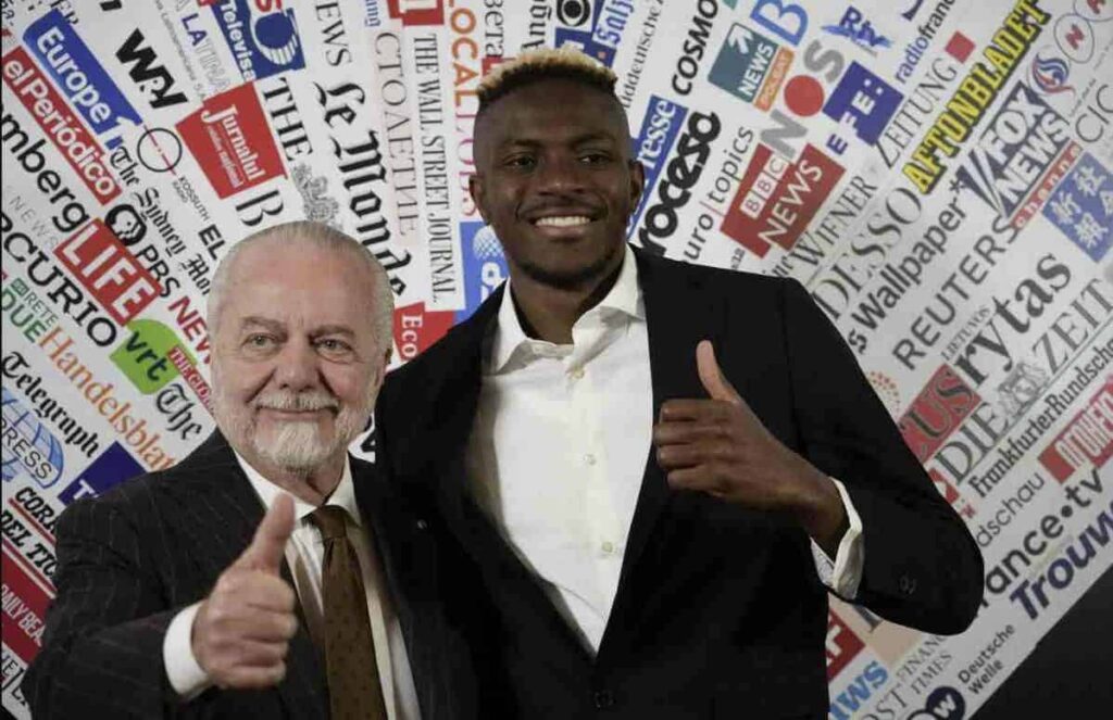 Osimhen, De Laurentiis fa un passo indietro: il clima è tornato sereno