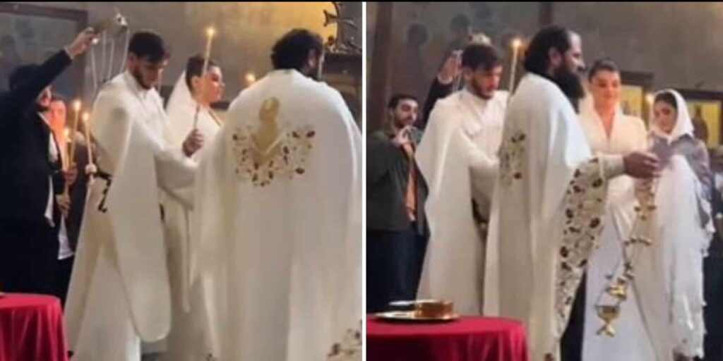 Kvaratskhelia si sposa: cerimonia fiabesca con la sua Nitsa in Georgia - VIDEO