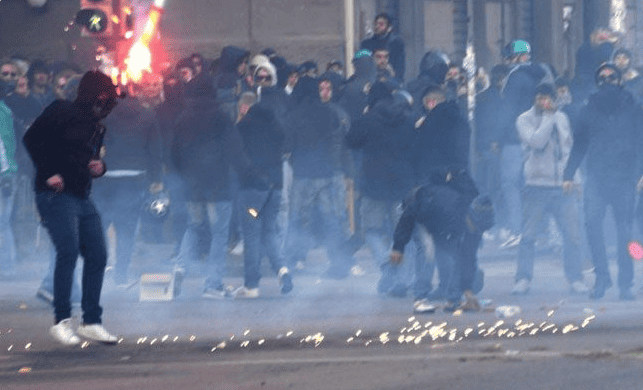 Tensione a Verona, scontri tra tifosi del Napoli e dell'Hellas - VIDEO