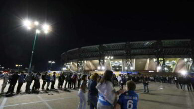 Napoli-Milan, giallo al Maradona: trovato cadavere nel sottopasso