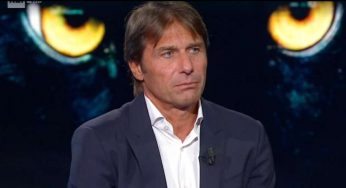 Conte a Belve: “Vorrei il Napoli, De Laurentiis è un visionario”