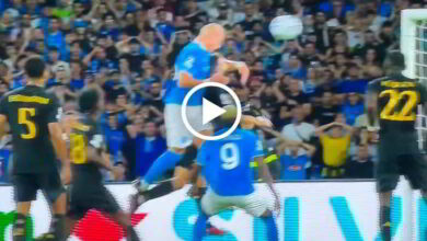 VIDEO Napoli-Real Madrid, Ostigard