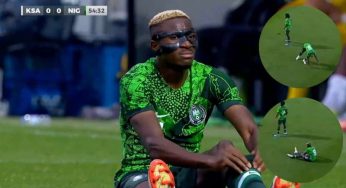 Infortunio Osimhen: Il CT della Nigeria Conferma: “Salta la prossima partita, decideremo se farlo tornare a Napoli” -VIDEO